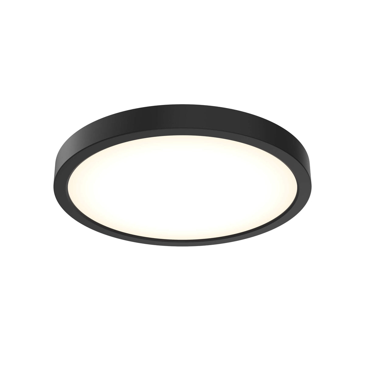 DALS CFLEDR10-CC-BK Round LED flushmount