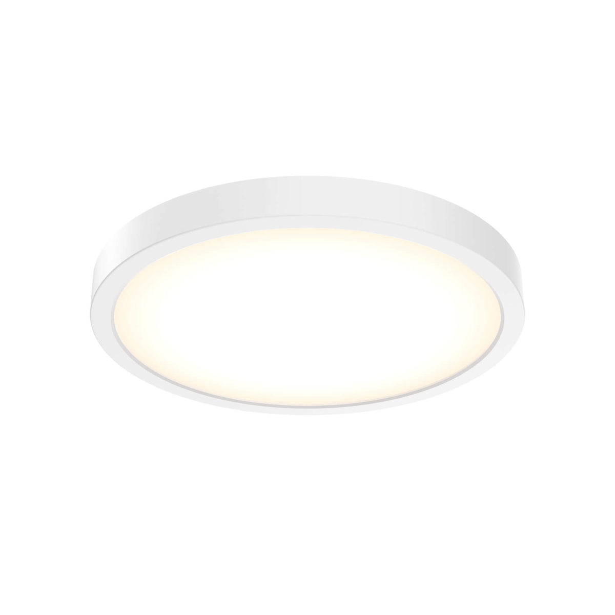 DALS CFLEDR10-CC-V-WH Round Flush Mount, universal 120V-347V, 0-10V dimming