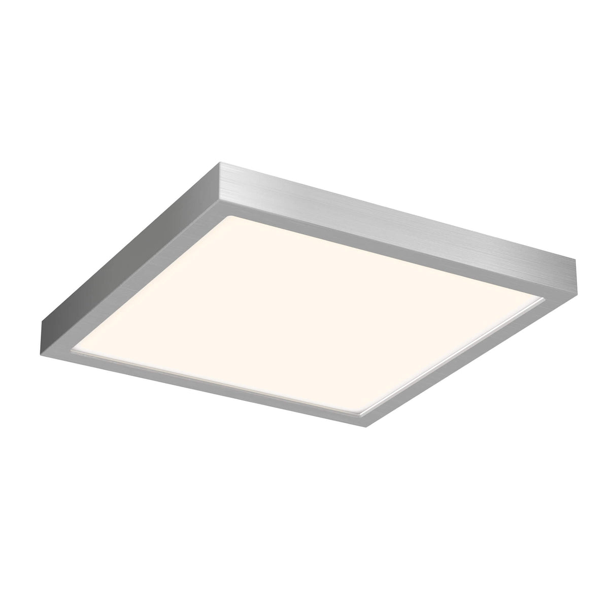 DALS CFLEDSQ10-CC-SN Square LED flushmount