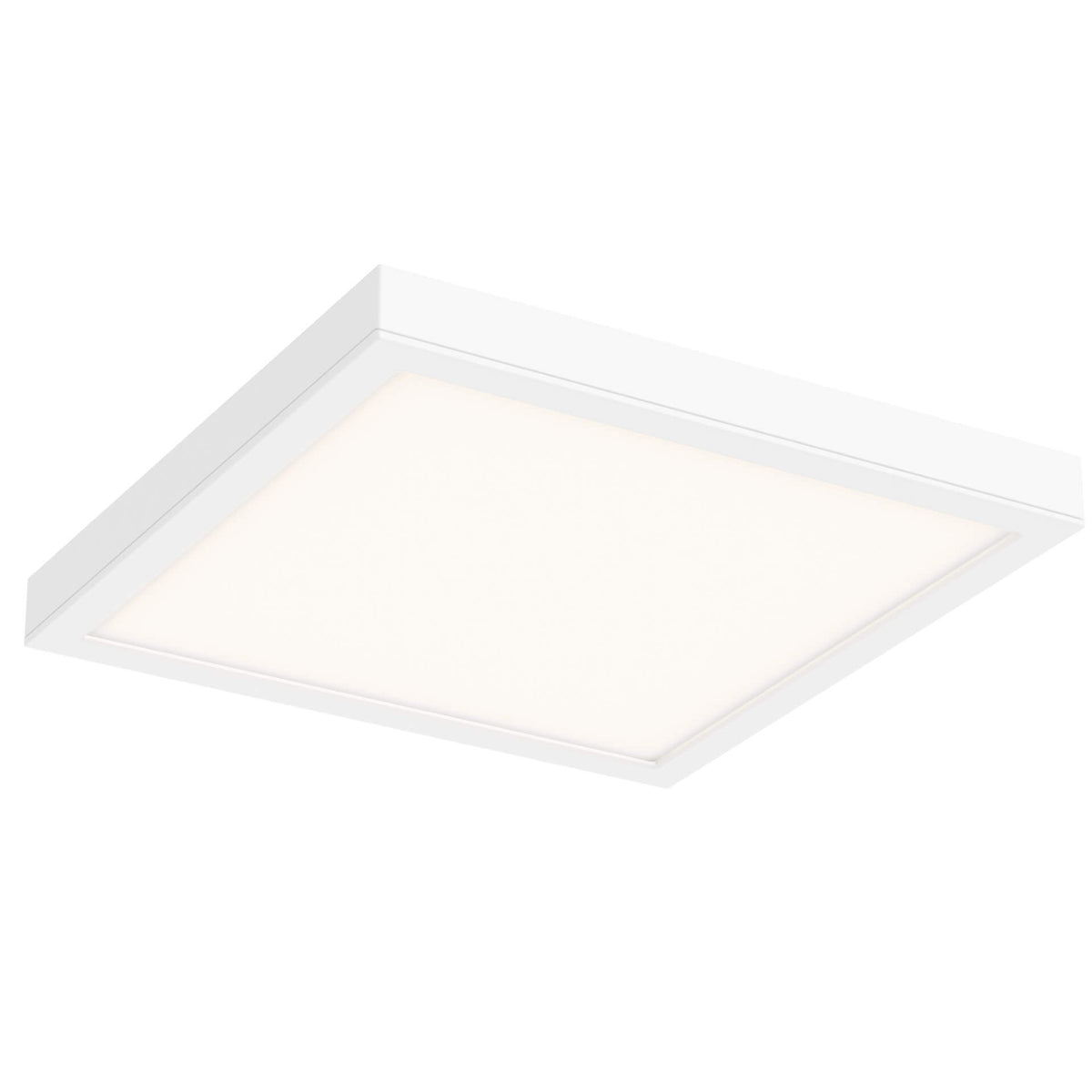 DALS CFLEDSQ14-CC-WH Square LED flushmount