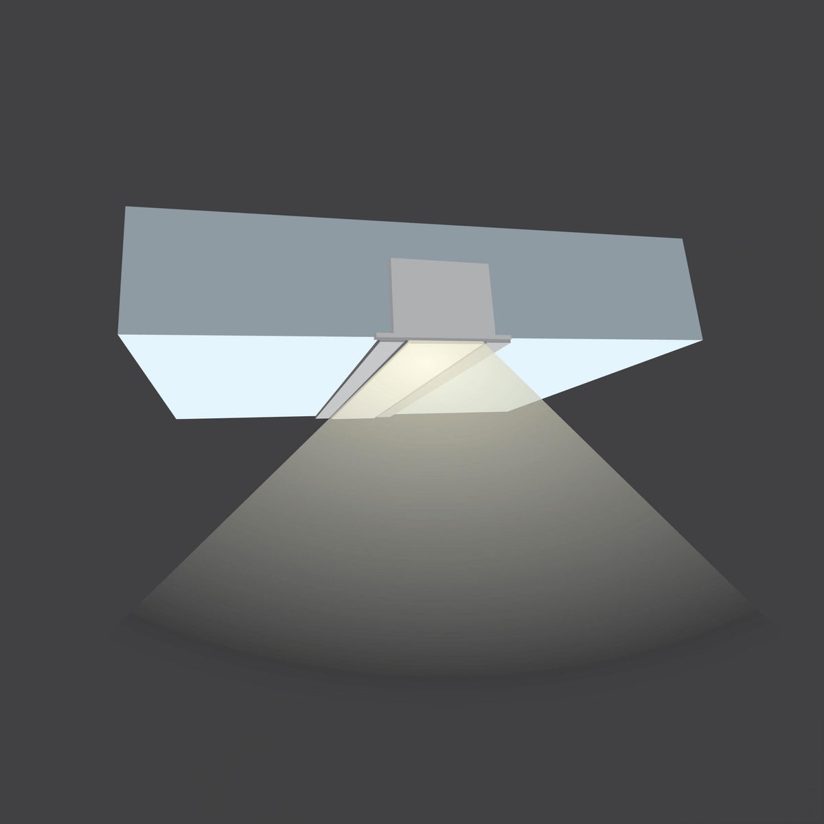 Diode Channel Component, End Cap, SLIM RECESSED - 3 open end caps, 3 closed end caps, 3 rounded open end caps