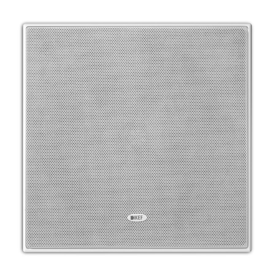 Kef Ci200RS-THX 8" Extreme In-Wall / In-Ceiling THX Ultra2 Speaker White, Each