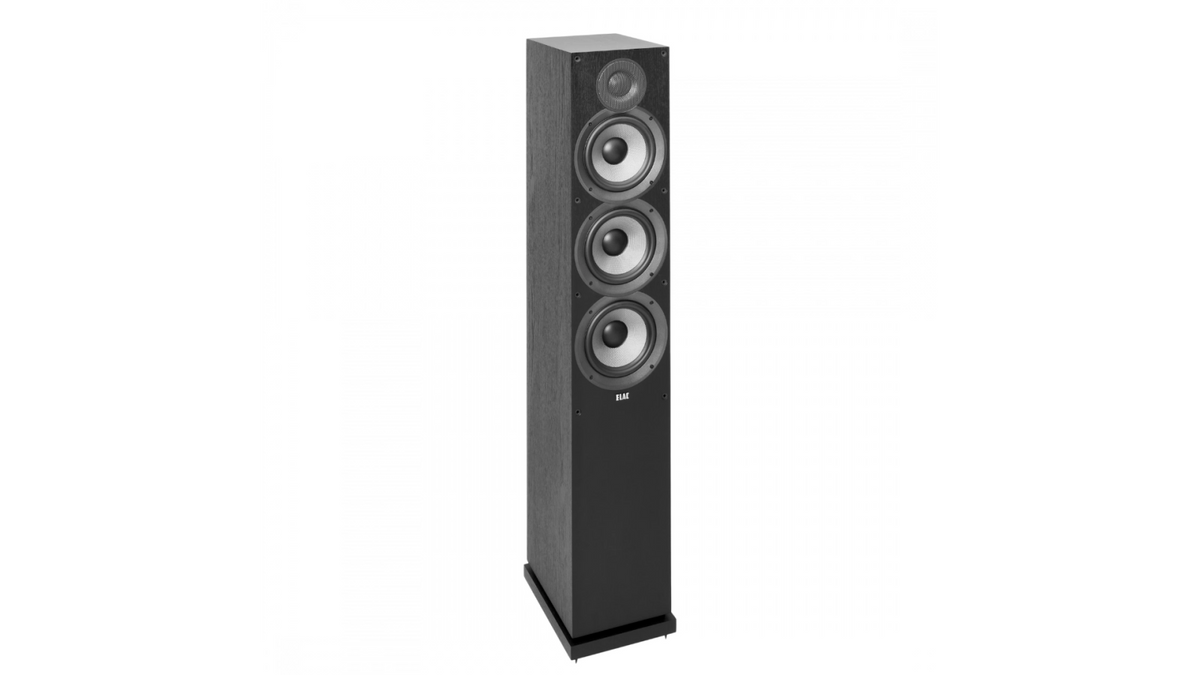 Elac 6.5"  Debut 2.0 F5.2 Floorstanding Speaker - Black, Each