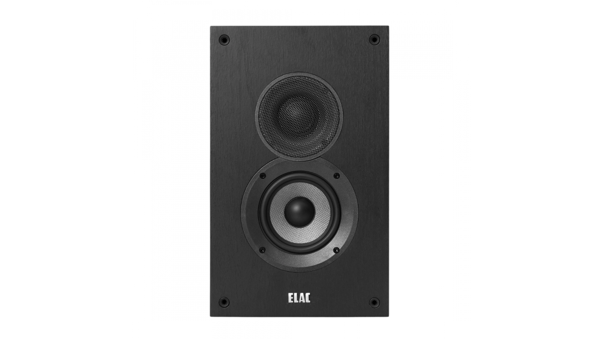 Elac 4" On-Wall Speakers - Black, Pair