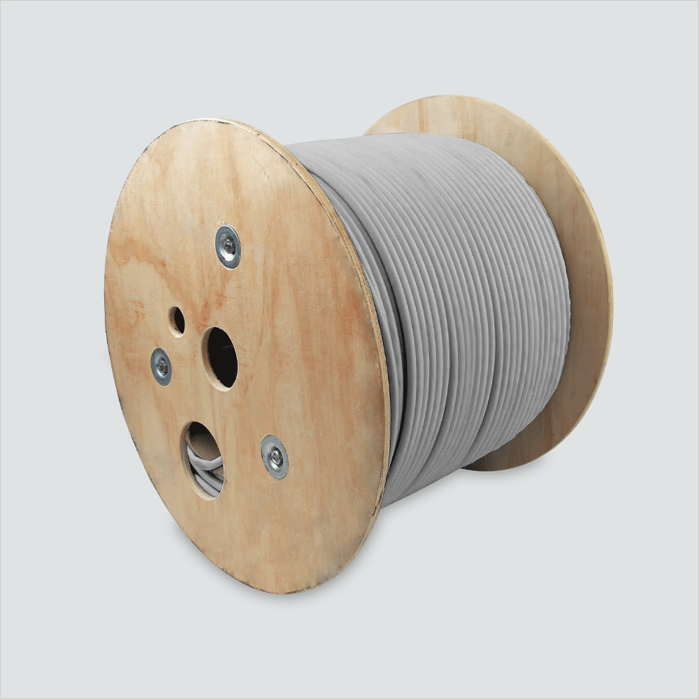 Wavenet 5E25URGY2 CAT5E 25 Pair Riser (CMR) Grey Reel 1,000'