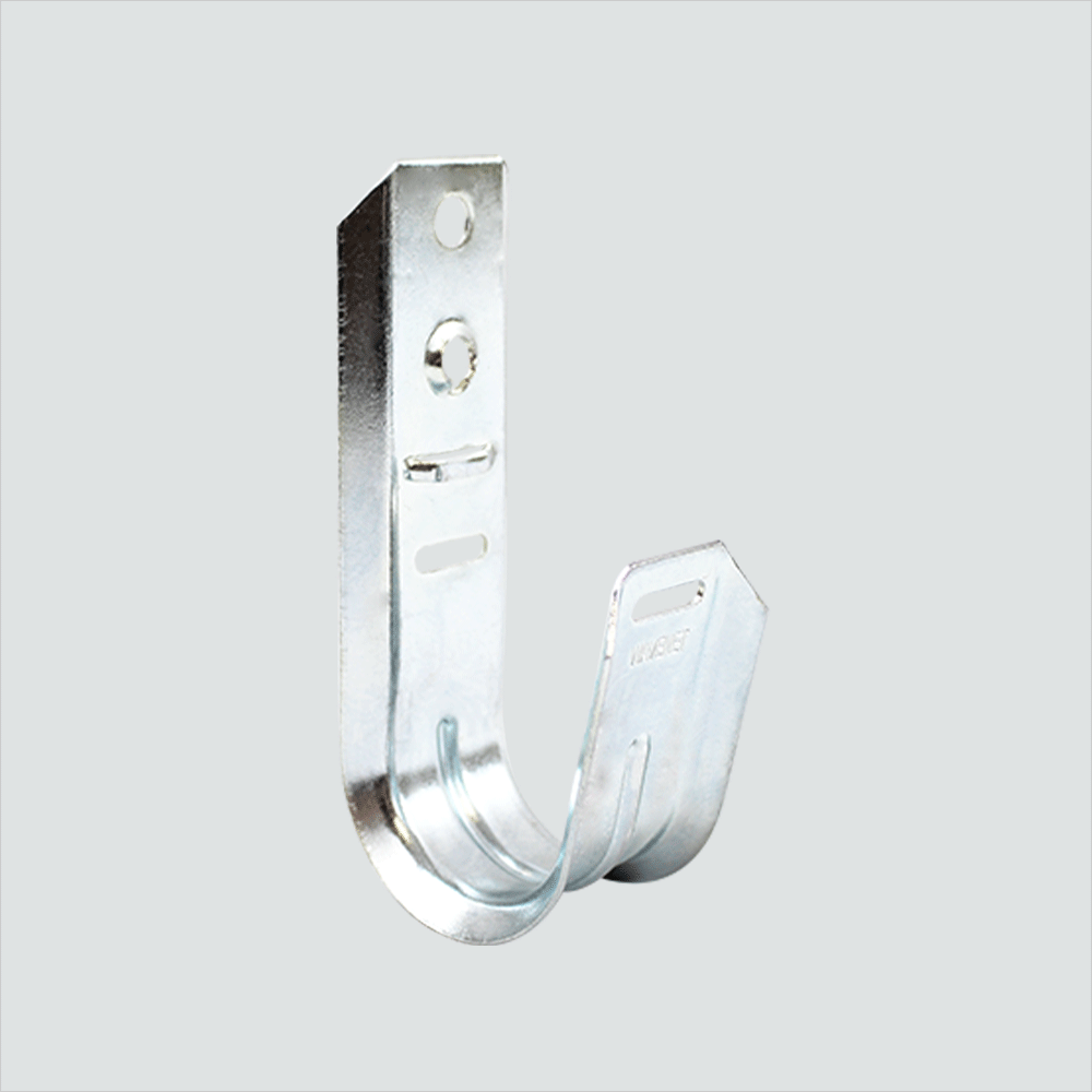 Wavenet JHWM13-C 1 5/16" Wall-Mount J-Hook 25-Pack