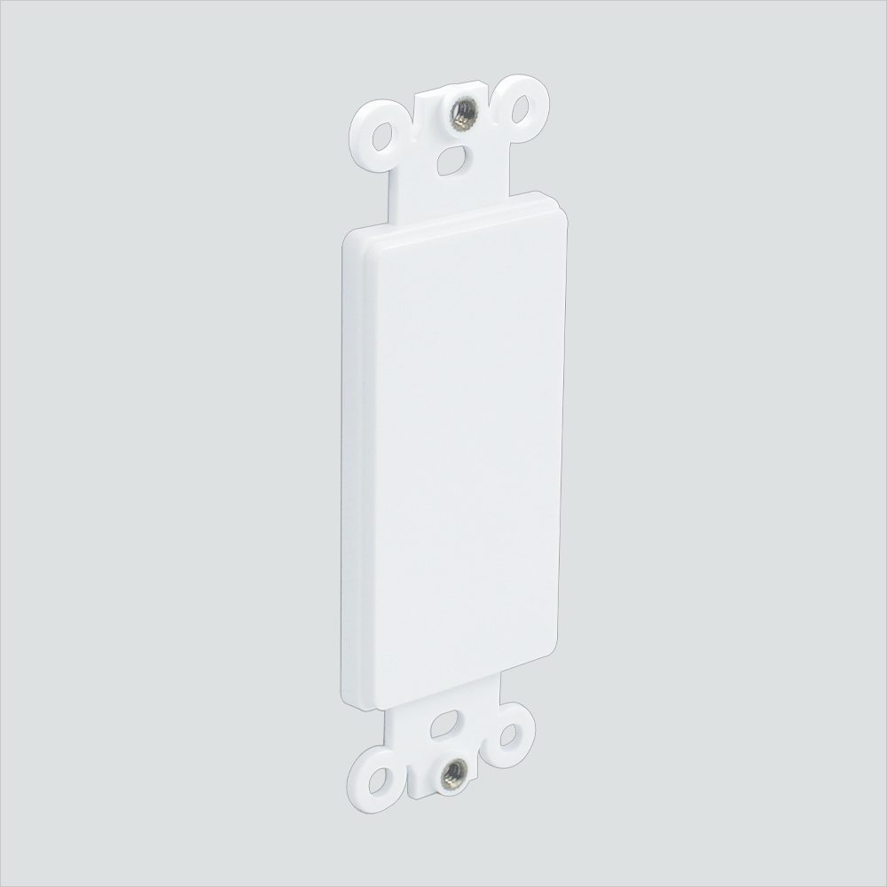 Wavenet Decora Wall Plate Insert Blank, Single Pack