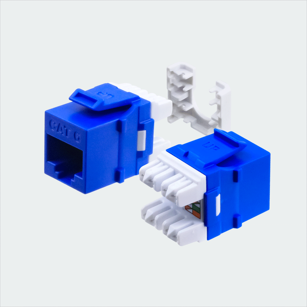 Wavenet Cat 6 HDJ-Series Keystone Jack Contractor Pack (50)