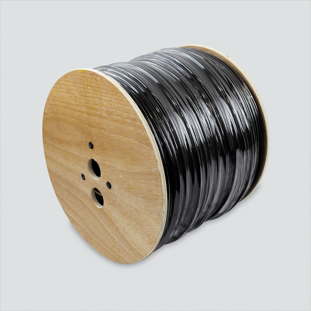 Wavenet H59+182JOSPBK3-500 RG59 + 18/2 SM "Standard" Outdoor Direct Burial Reel In Box 500'