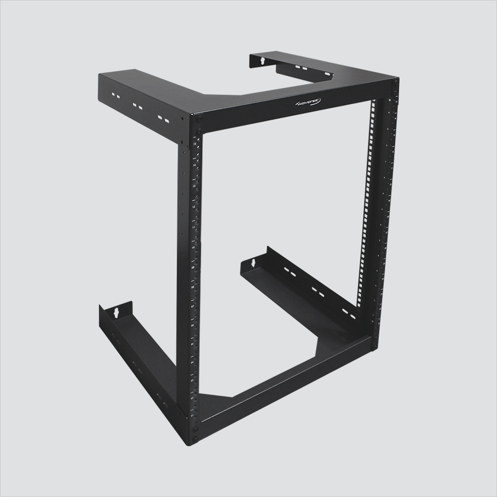Mouting Enclosure Back Box Wavenet WMR-15U 15U Open Frame Wall Mount Rack