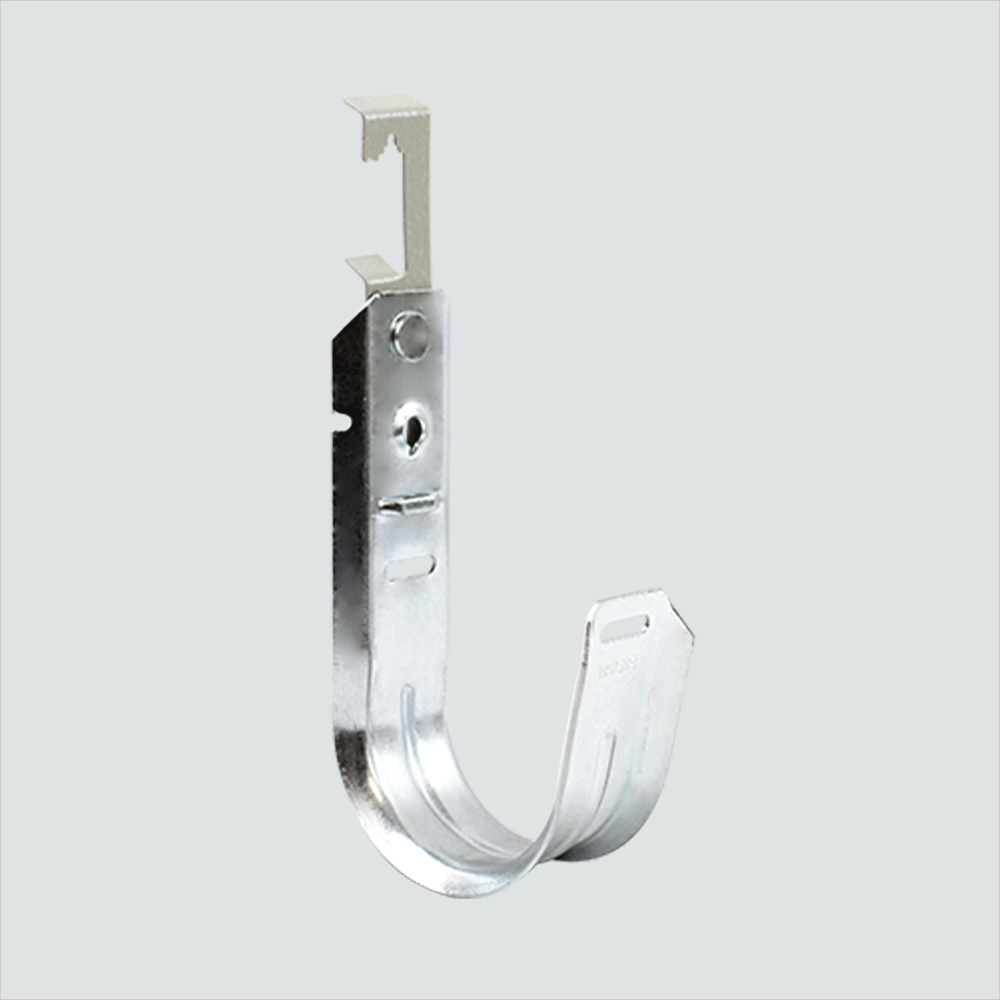 Wavenet JHMF02-C 2" "Batwing" Multi-Function Clip J-Hook 25-Pack