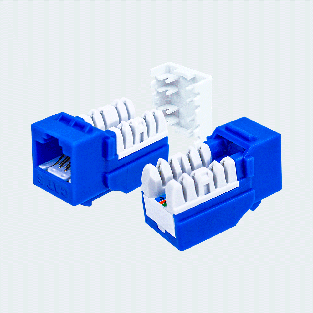 Wavenet Cat 6 SDJ-Series Keystone Jack Contractor Pack (50)