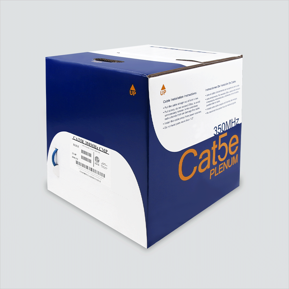 Wavenet CAT5E Riser (CMP) Reelex II Pullbox 1,000'