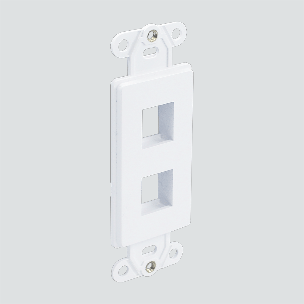 Wavenet Decora Insert 2-Port, Single Pack