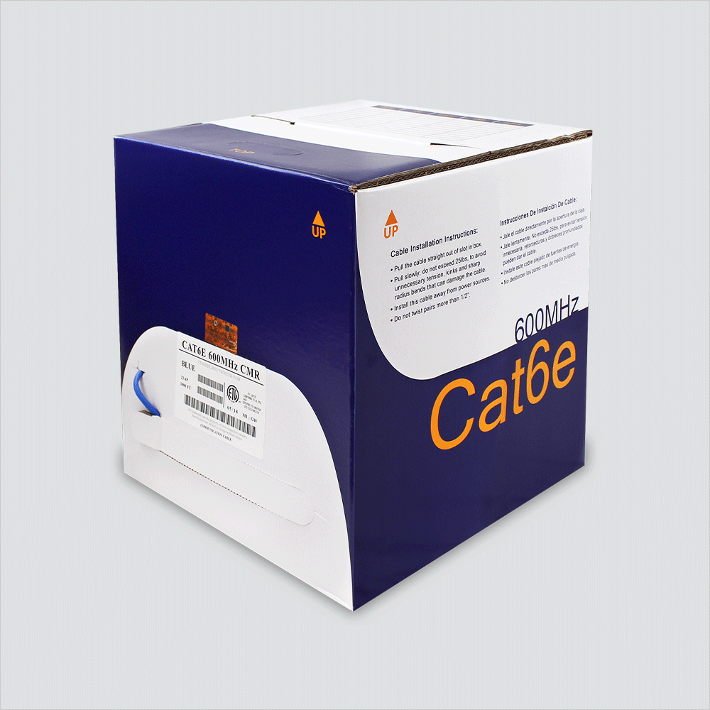 Wavenet Cat 6"E" Riser (CMR) Reel In Box 1,000'