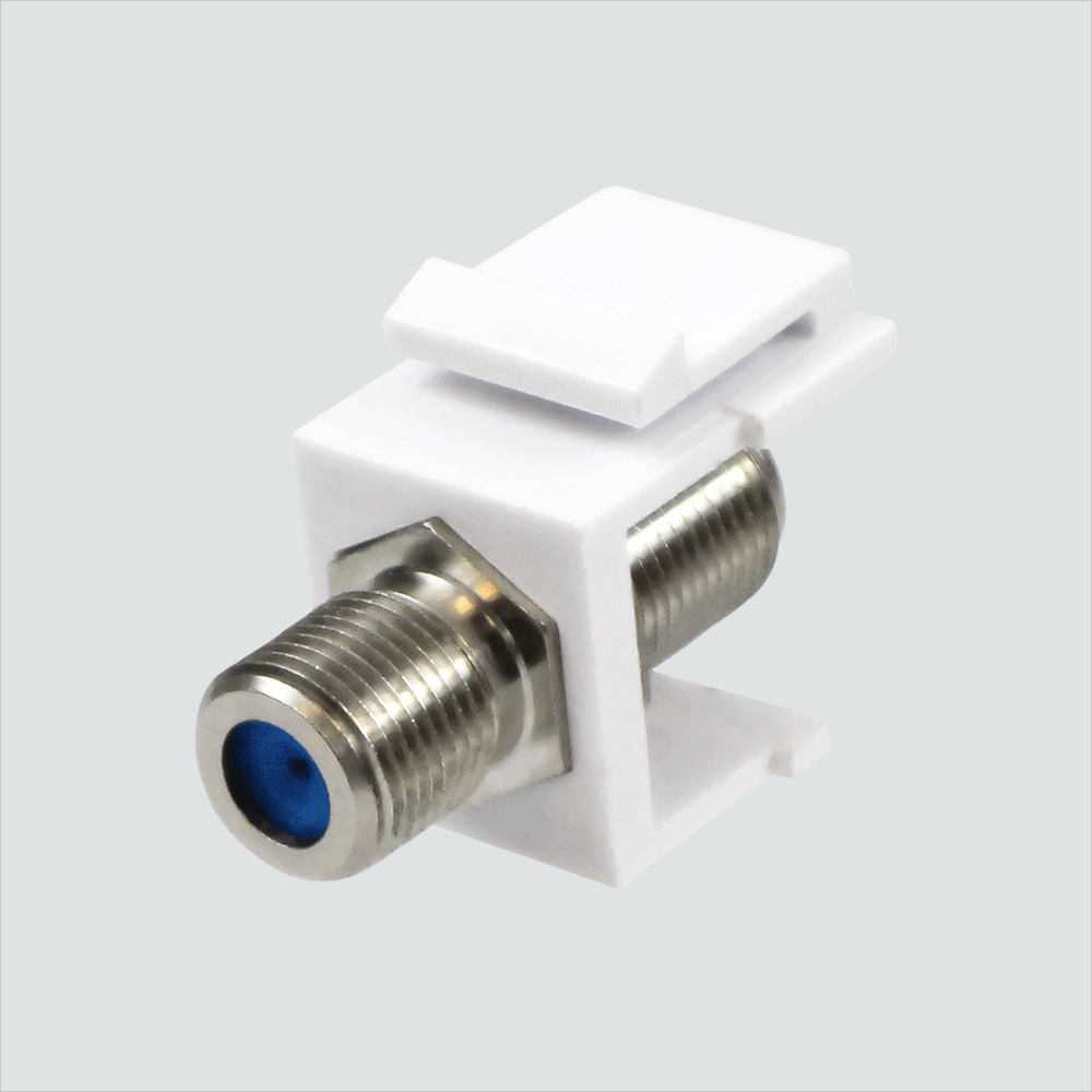 Wavenet 3GHz F-Type Keystone Insert Nickel-Plated Contractor Pack (25)