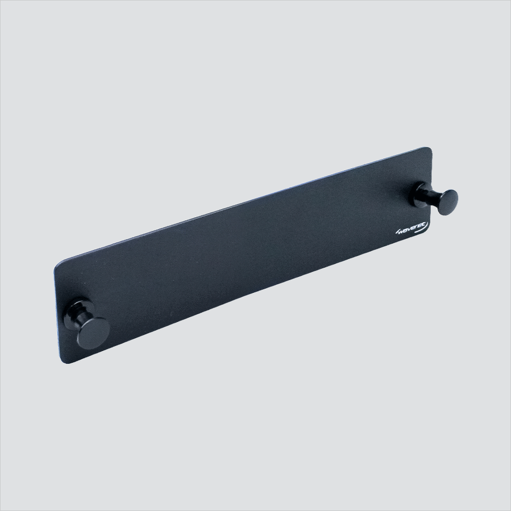 Wavenet FMBP Fiber Adapter Panel, Blank Plate, Black