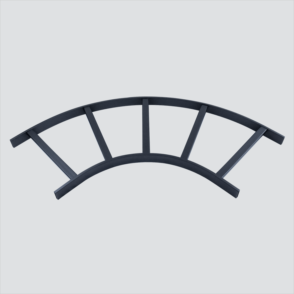 Wavenet WL-FT9012-BK Horizontal Runway Outside Bend 12