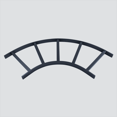 Wavenet WL-FT9012-BK Horizontal Runway Outside Bend 12