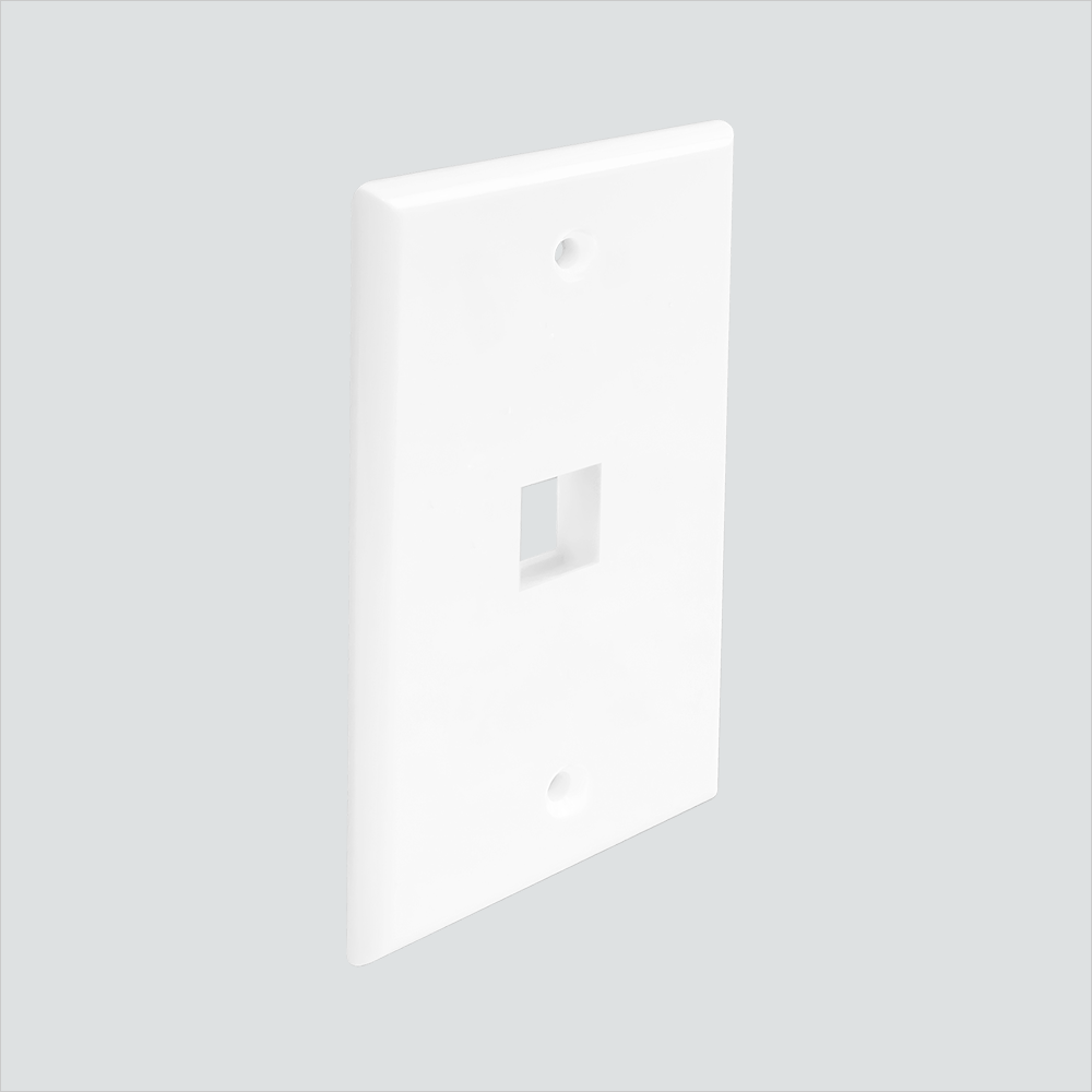 Wireless Surface Power Module Wavenet OSWP01WH 1-Port Single-Gang Mid-Sized Faceplate White Single