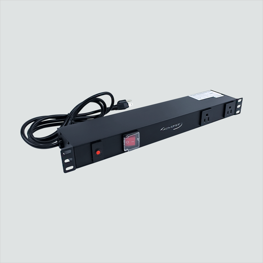 Wireless Surface Power Module Wavenet PDU1012M-24 Horizontal Power Distribution Unit (PDU), 1.5U 12