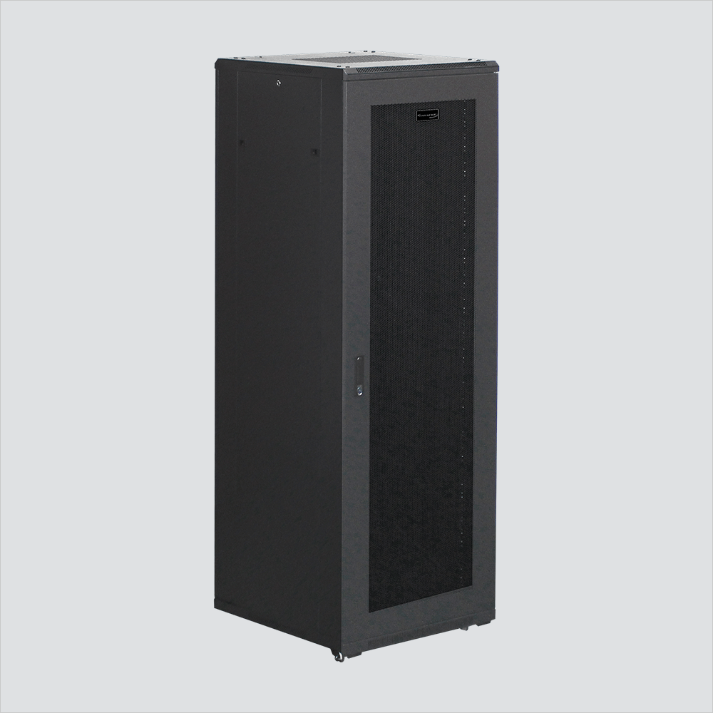 Wireless Surface Power Module Wavenet CBTF-FL42U-32 42U Standing Server Cabinet, #12-24 Threaded Rai