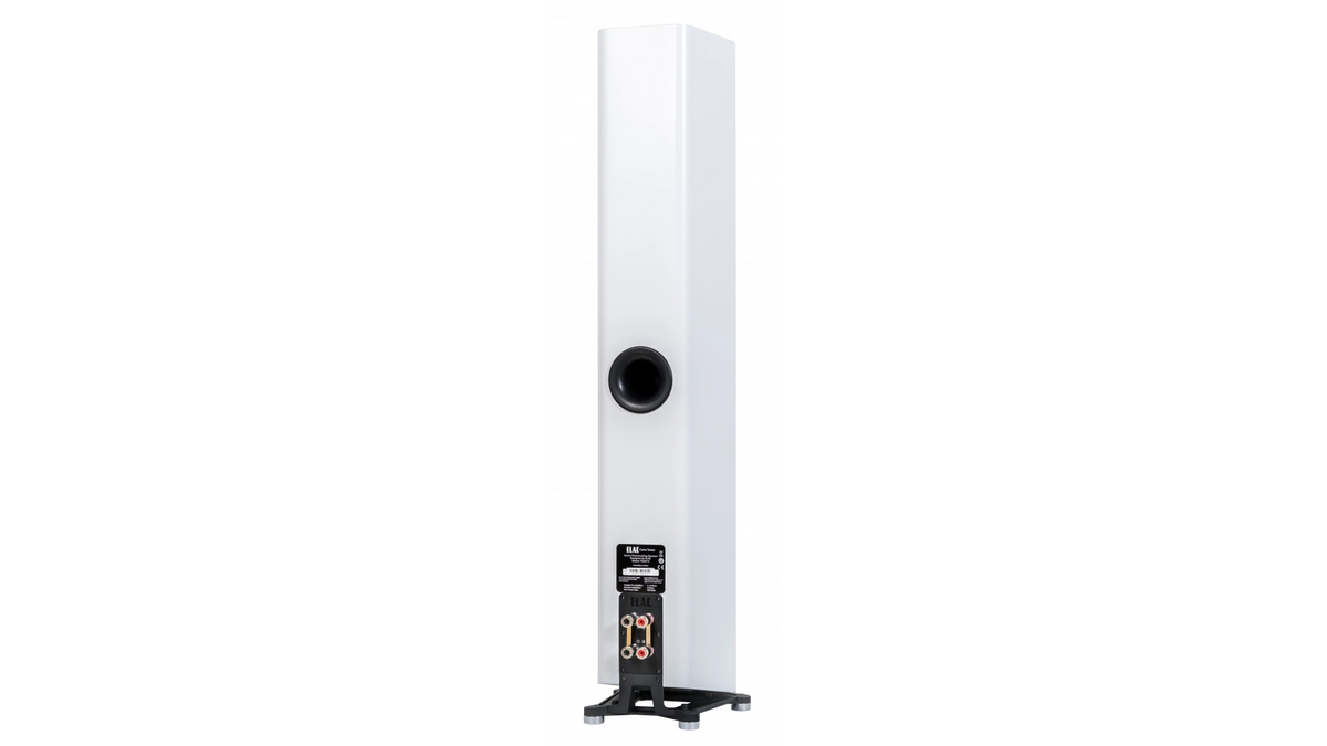 Elac 5.25" Carina Floorstanding Speaker FS 247.4 - Satin White, Each