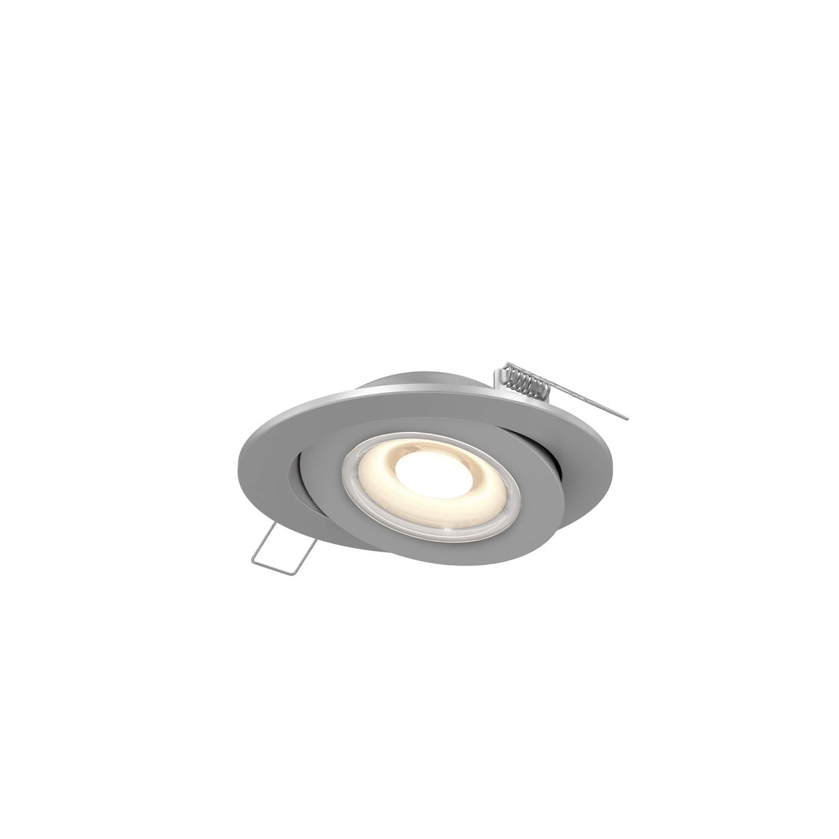 DALS FGM4-3K-V-SN Flat LED Recessed Gimbal - universal 120V-347V, 0-10V dimming