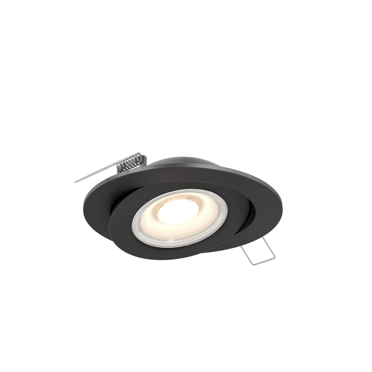 DALS FGM6-CC-BK Multi CCT Flat LED Recessed Gimbal