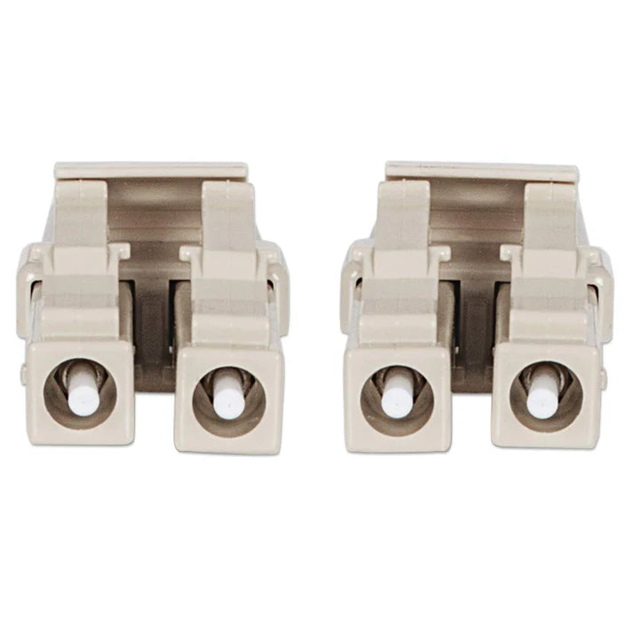 Intellinet 750868 1 m LC to LC UPC Fiber Optic Patch Cable, 3.0 mm, Duplex, LSZH, OM3 Multimode, Aqua