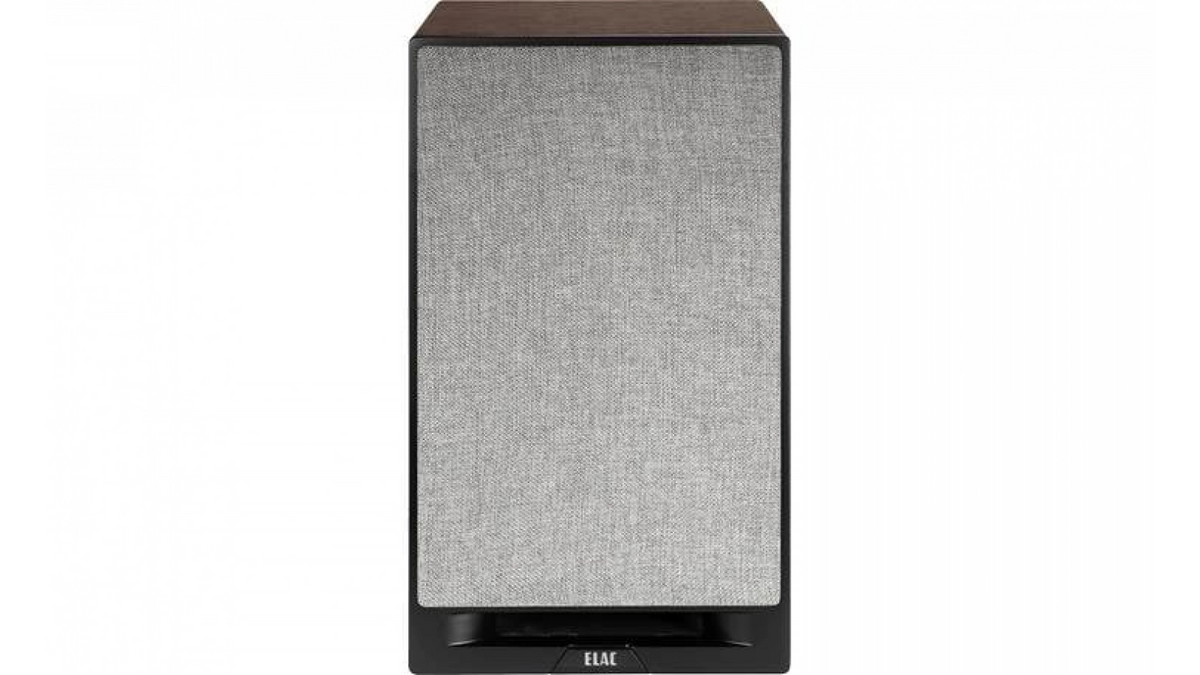 Elac 6.5" Debut Reference Bookshelf Speaker - Walnut/Black, Pair