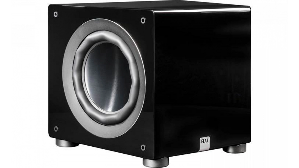 Elac 12" Varro DS1200-GB Dual Reference Powered Subwoofer - Gloss Black, Each