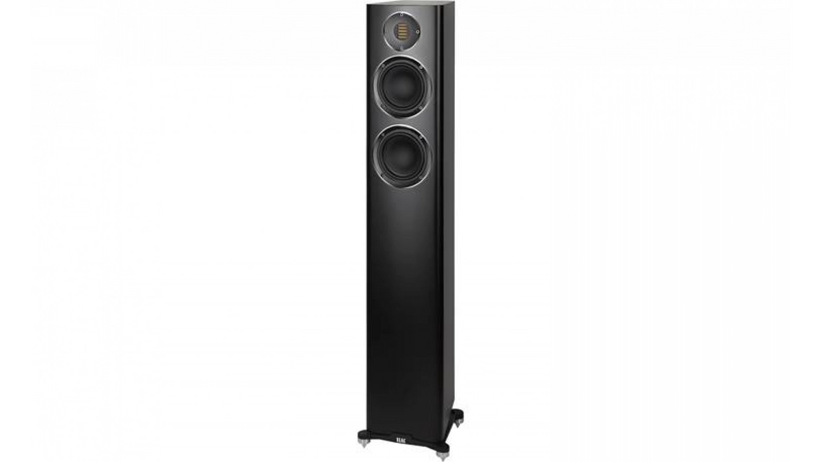 Elac 5.25" Carina Floorstanding Speaker FS 247.4 - Satin Black, Each