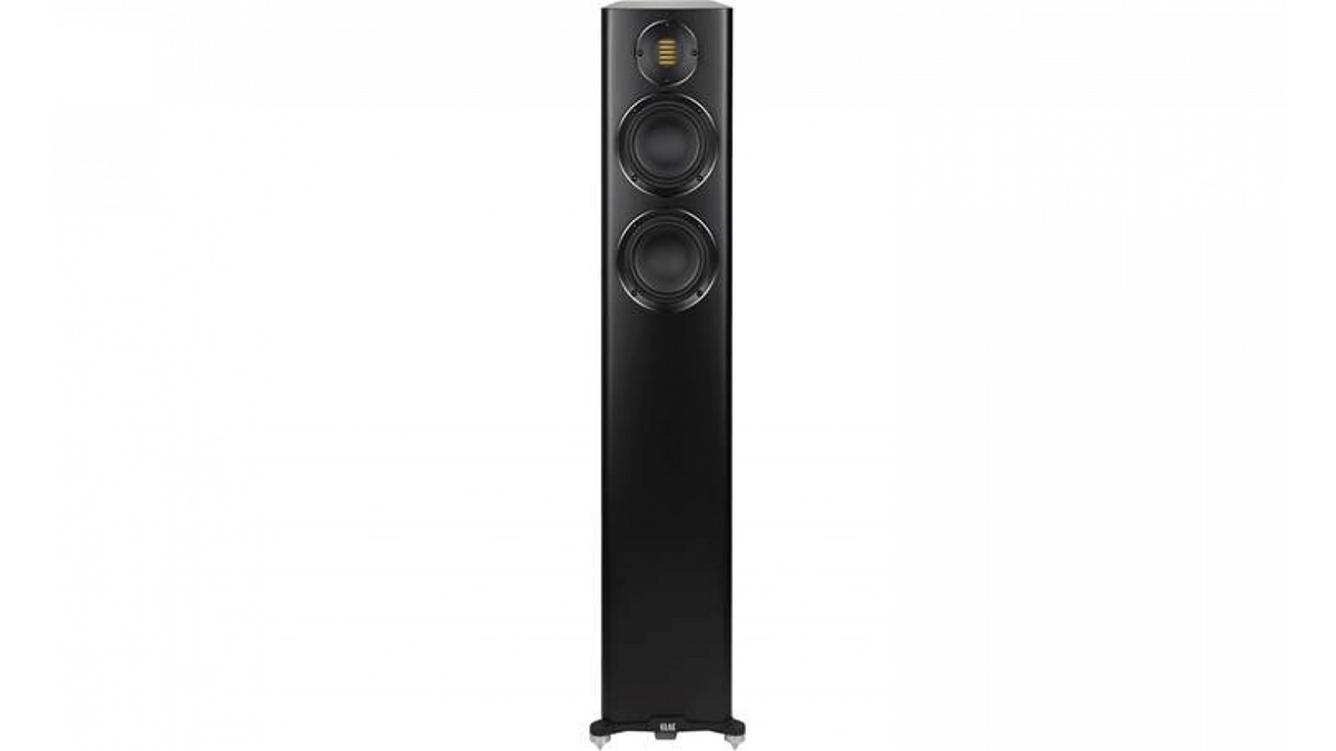 Elac 5.25" Carina Floorstanding Speaker FS 247.4 - Satin Black, Each