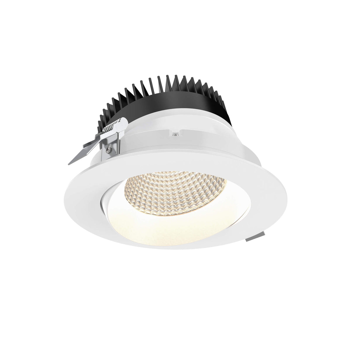 DALS GBR06-CC-V-WH 6" Gimbal Recessed 5CCT - universal 120V-347V, 0-10V dimming