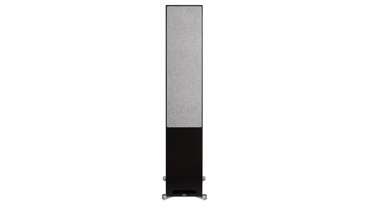 Elac 5.25" Debut Reference DFR52 Floorstanding Speaker - Walnut/Black, Each