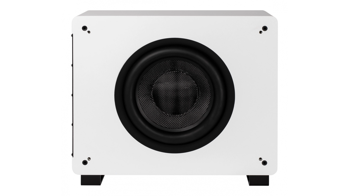 Elac SUB2020-W Muro 10" 250W Thin Powered Subwoofer - White, Each