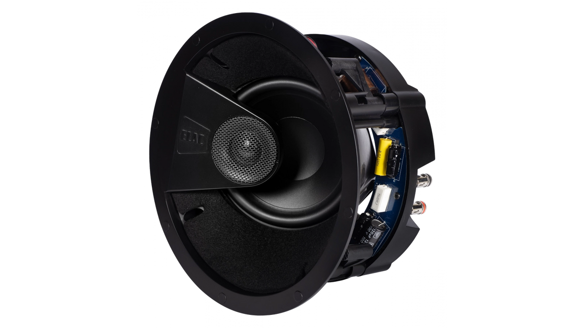 Elac Vertex I 6.5" Angled In-Ceiling Speaker - White, Each