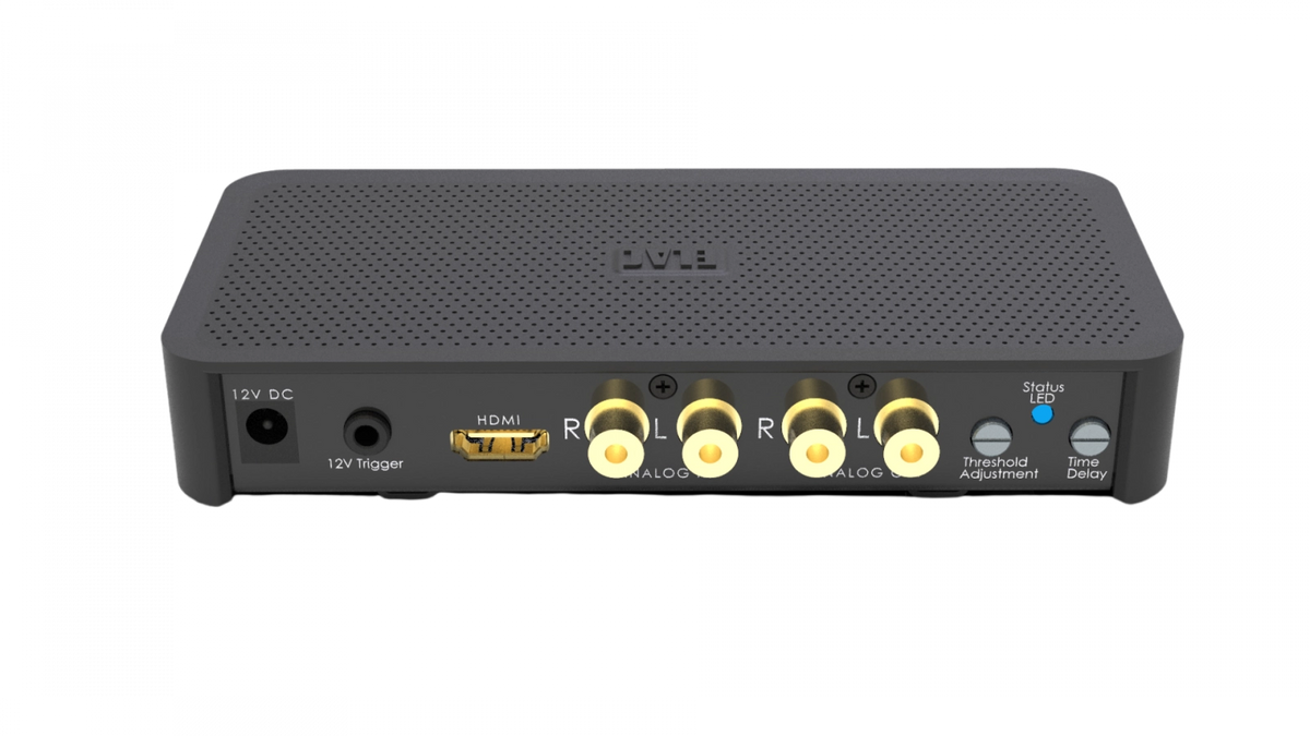 Elac HDX21-BK HDMI ARC to Variable Analog Audio - Black, Each