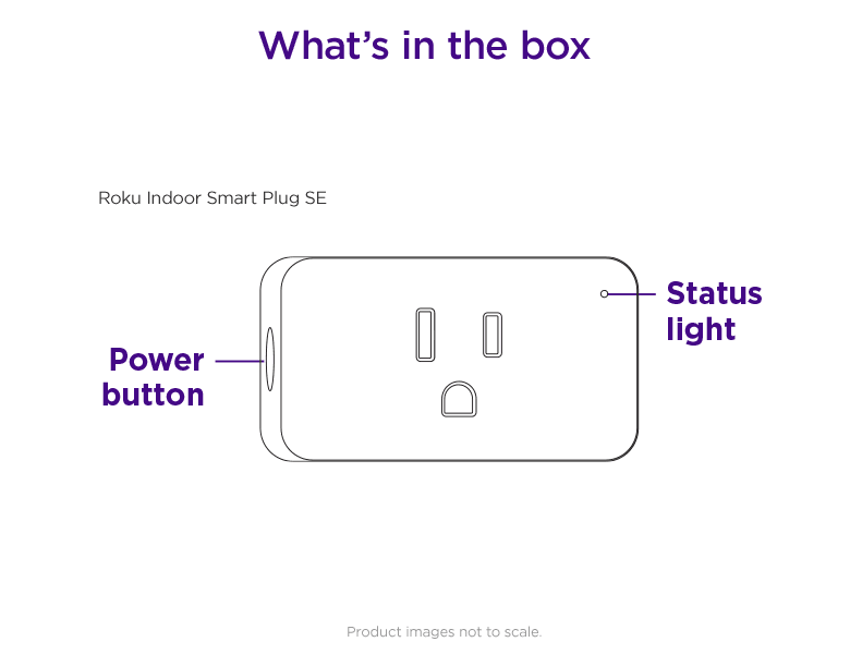 Roku Indoor Smart Plug SE 2 pack