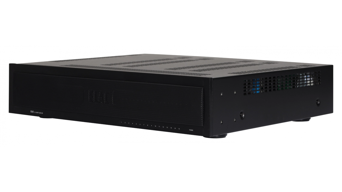 Elac IS-AMP1650-BK Integrator 16 x 50W Multi-Zone Amplifier - Black, Each