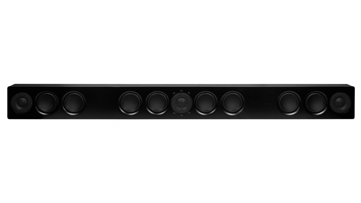 Elac Muro Large 3-Channel Passive Soundbar - Black, Each