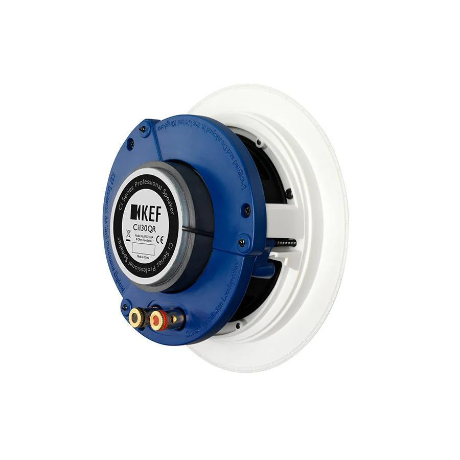 Kef Ci130QR Uni-Q 5.25" Round Speaker White, Each