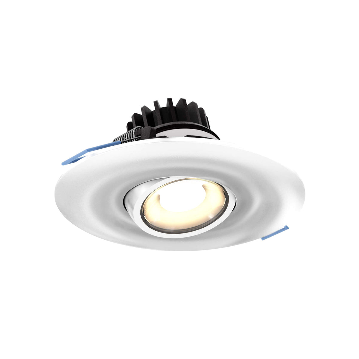 DALS LEDDOWNG4-CC-WH Multi CCT Round gimbal recessed light