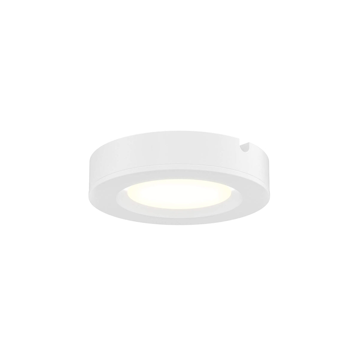 DALS LEDRDP18-WH 2-in-1 plastic puck light
