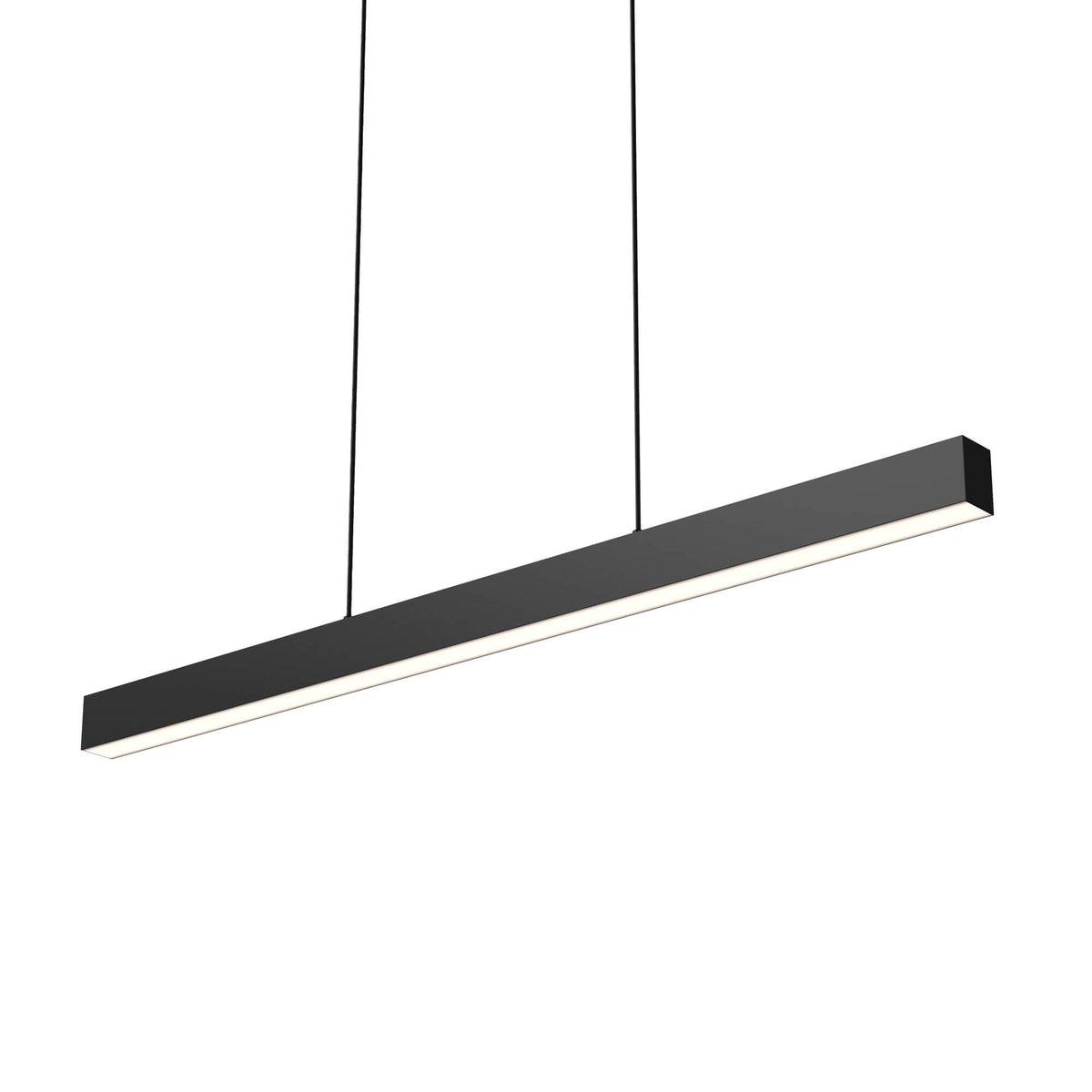 DALS LNPD48-CC-V-BK Pendant Linear 48'' Light up and Down CCT 120-277-347V