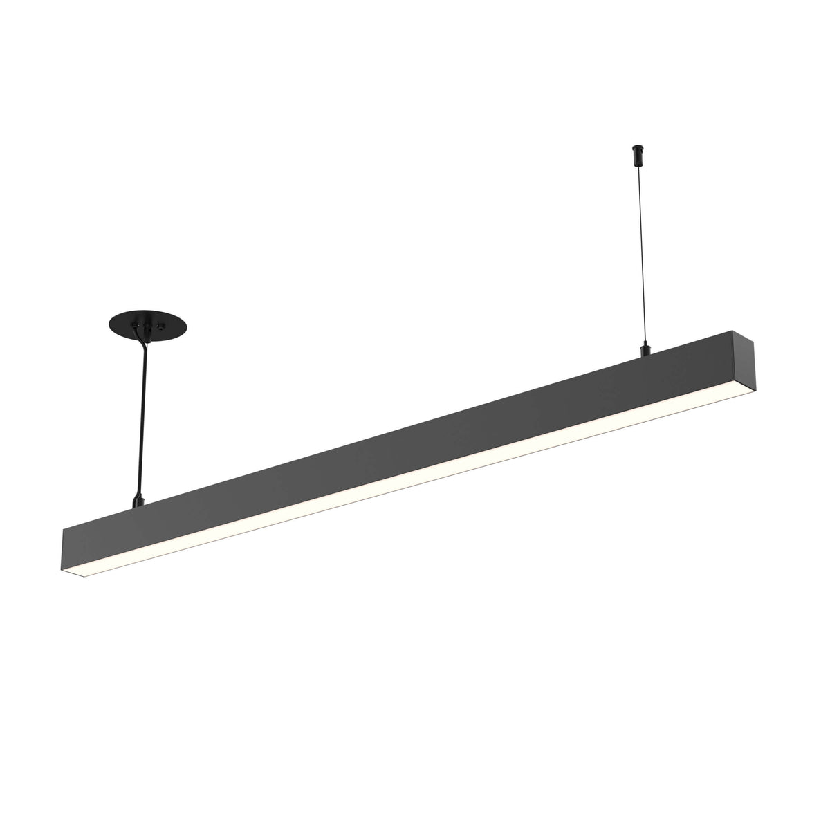 DALS LNPDSC48-CC-V-BK Pendant linear 48in 5CCT 0-10V dimming (120-277-347V)