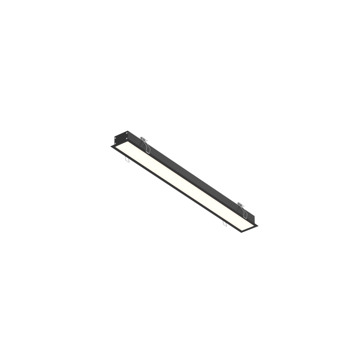 DALS LNR24-CC-V-BK Recessed Linear 24'' 120-277-347V CCT - universal 120V-347V, 0-10V dimming