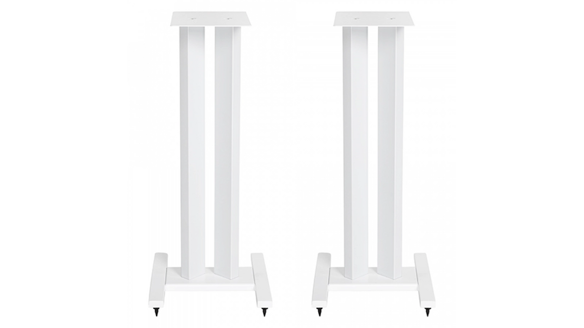 Elac 23" Steel Speaker Stands - White, Pair