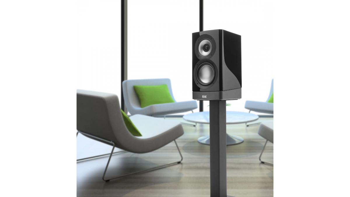 Elac Speaker Stands for Navis, Carina, and Vela - Grey, Pair